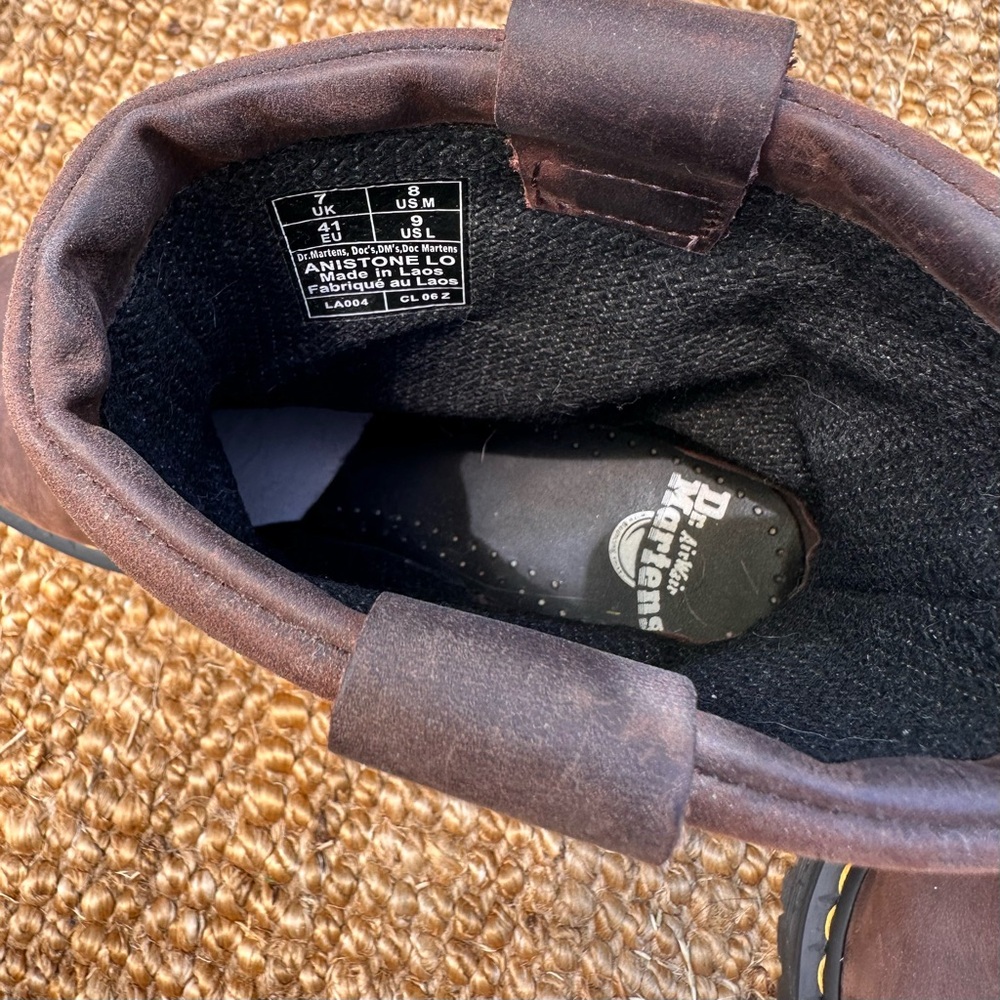 Dr. Martens Brown Leather Chelsea Pull-On Boots | Anistone Lo - Picture 7 of 7
